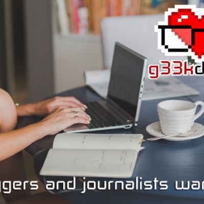 Bloggers & journalists wanted!