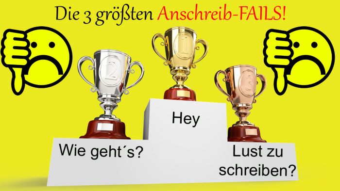 Geek Dating Tipp #11 - Anschreib-FAILS!