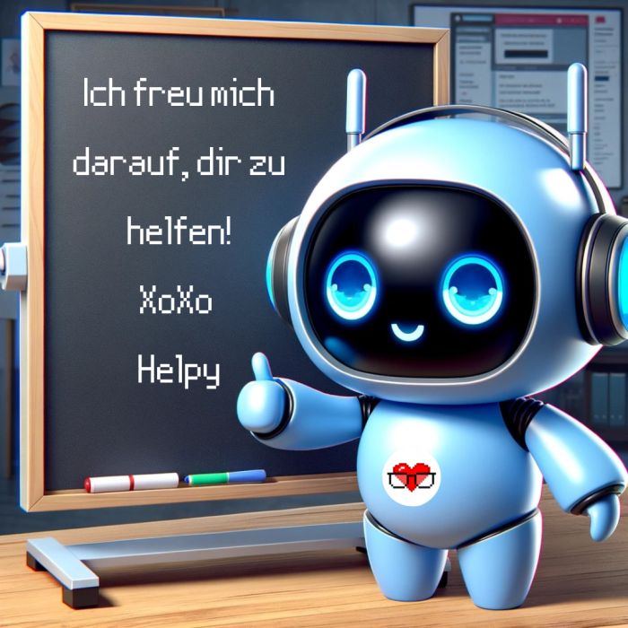 Dein neuer Helfer: Helpy!